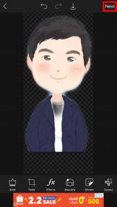 การใช้ PicsArt